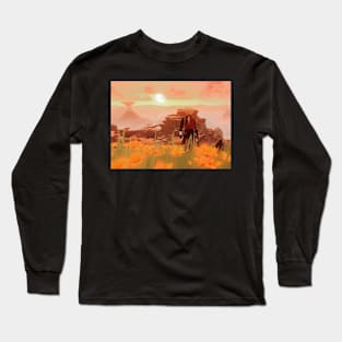 Thoma and the sunset Long Sleeve T-Shirt